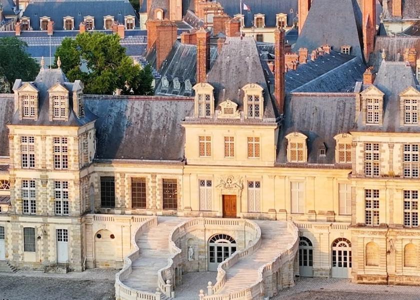 Île-de-France Fontainebleau Aerial View