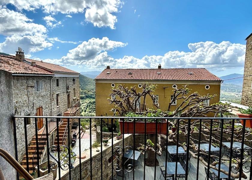 Corsica Olmeto Balcony view