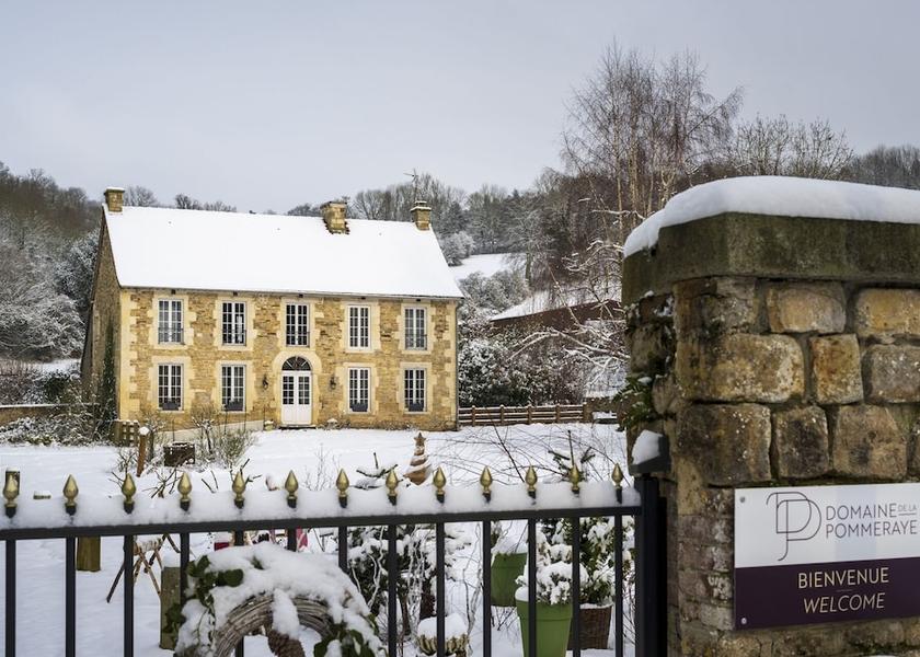 Normandy La Pommeraye Exterior Detail