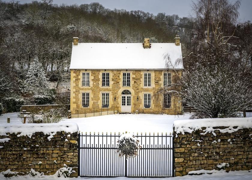 Normandy La Pommeraye Exterior Detail