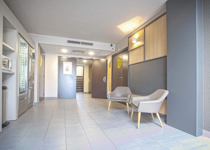Grand Est Illzach Lobby sitting area