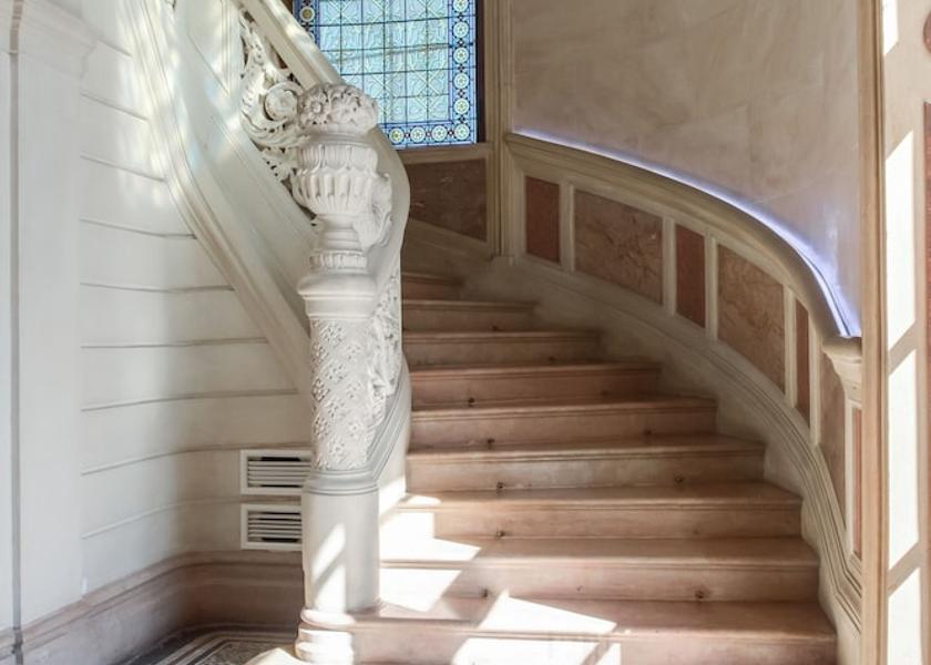 Bourgogne-Franche-Comte Sainte-Sabine Staircase