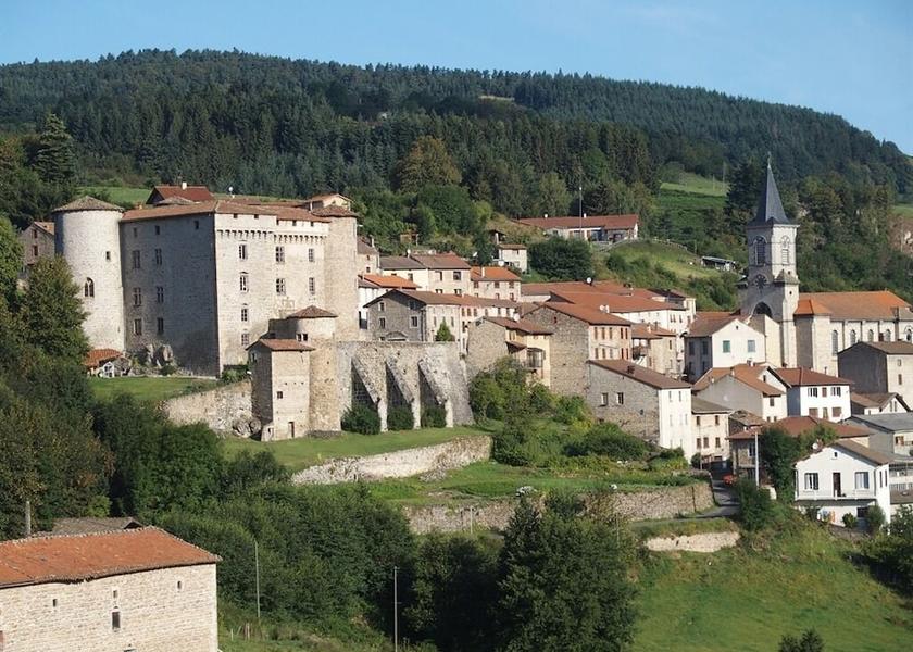 Auvergne-Rhone-Alpes Chalmazel Exterior Detail