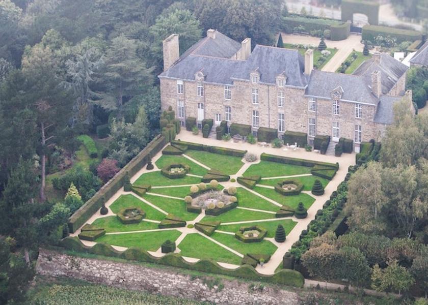 Brittany Bazouges-la-Perouse Aerial View