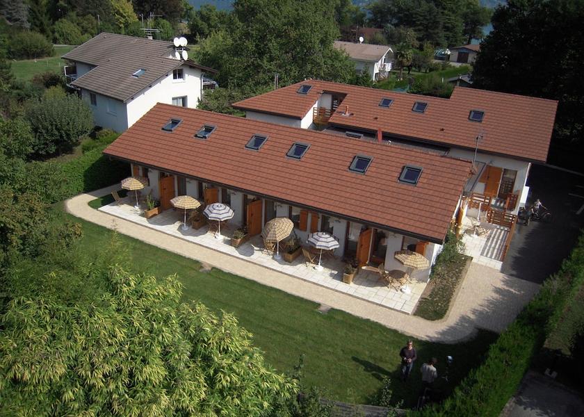 Auvergne-Rhone-Alpes Sevrier Aerial View
