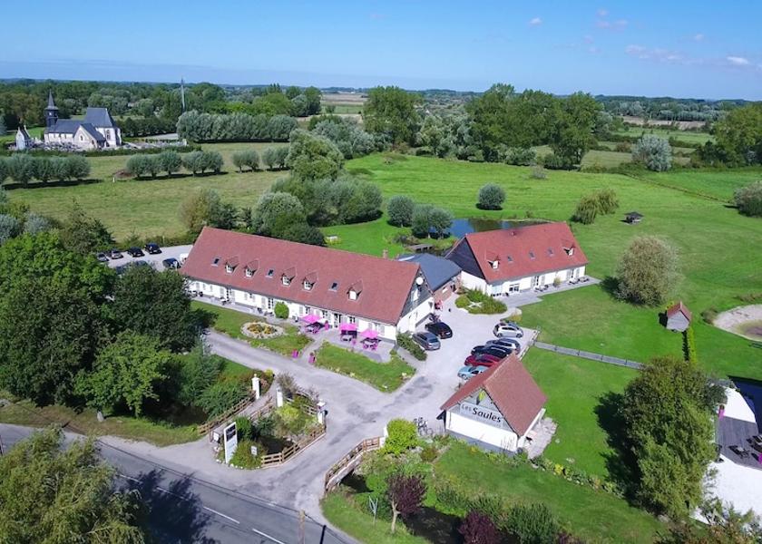 Hauts-de-France Favieres Aerial View