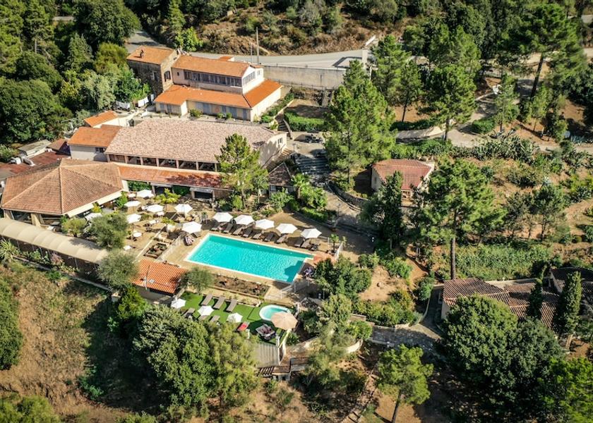Corsica Serriera Aerial View