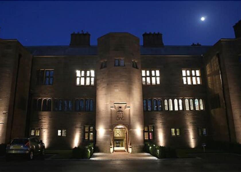 England Barrow-in-Furness Front of property - evening/night