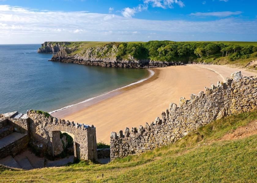 Wales Whitland Beach