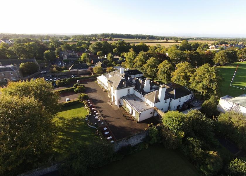Scotland Haddington Aerial View