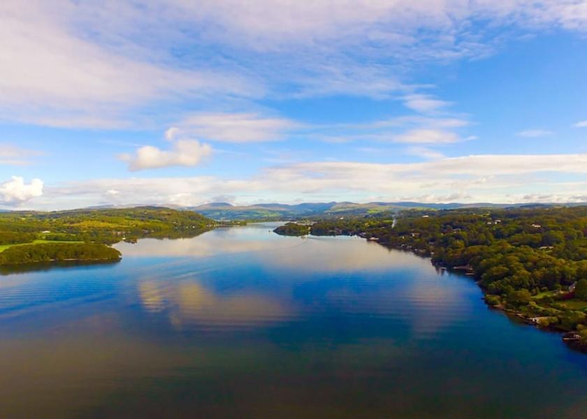 England Windermere Aerial View