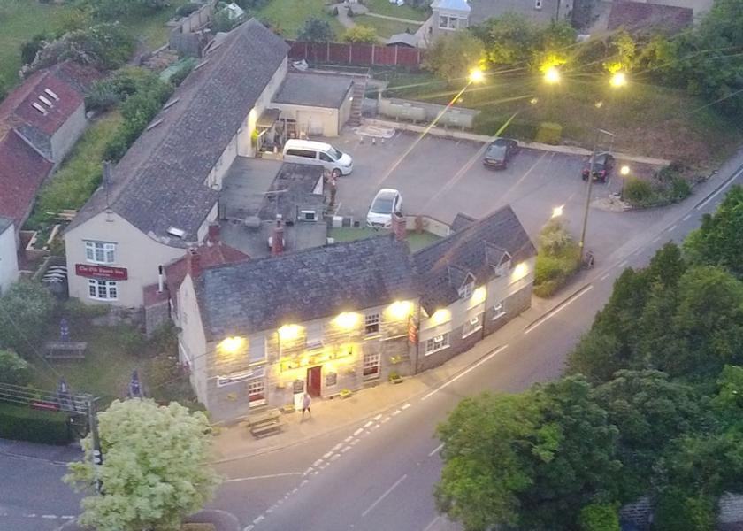 England Langport Aerial View