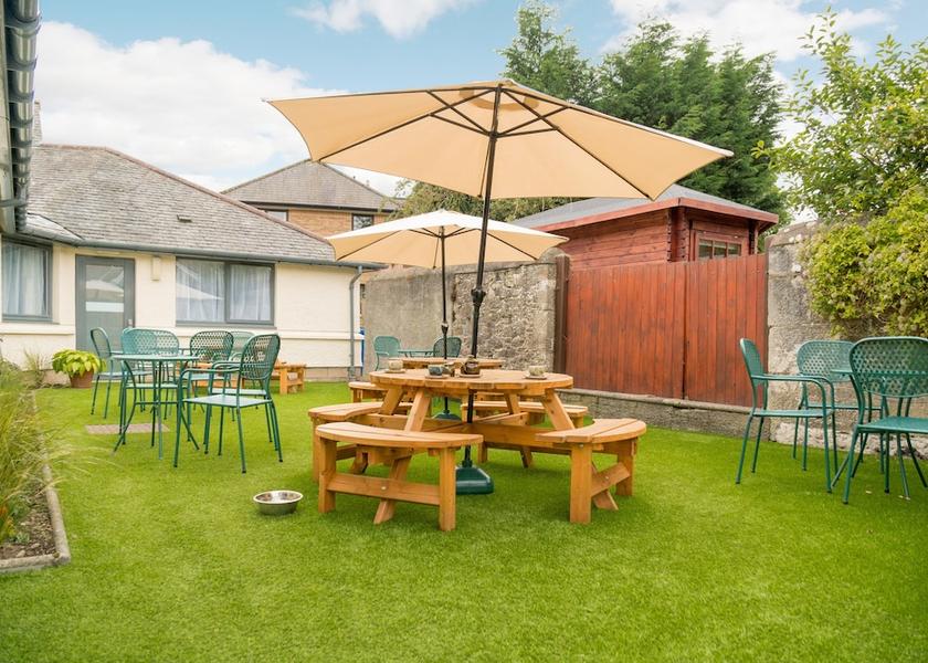 Scotland Biggar Outdoor Dining