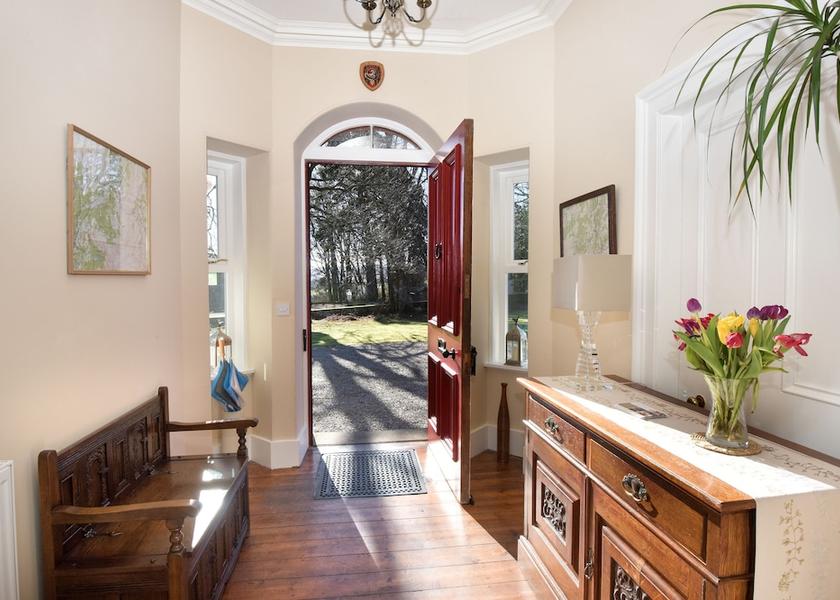 Scotland Aberlour Interior Entrance