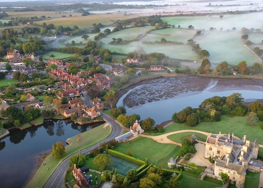 England Brockenhurst Aerial View