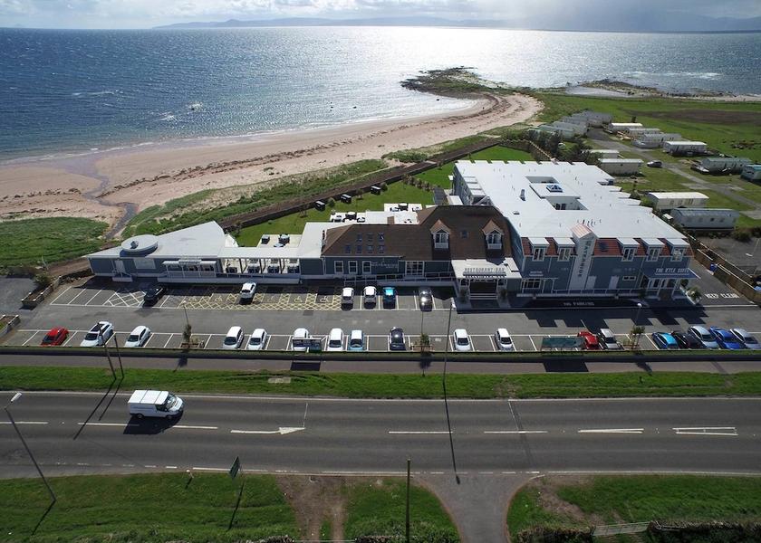 Scotland West Kilbride Aerial View