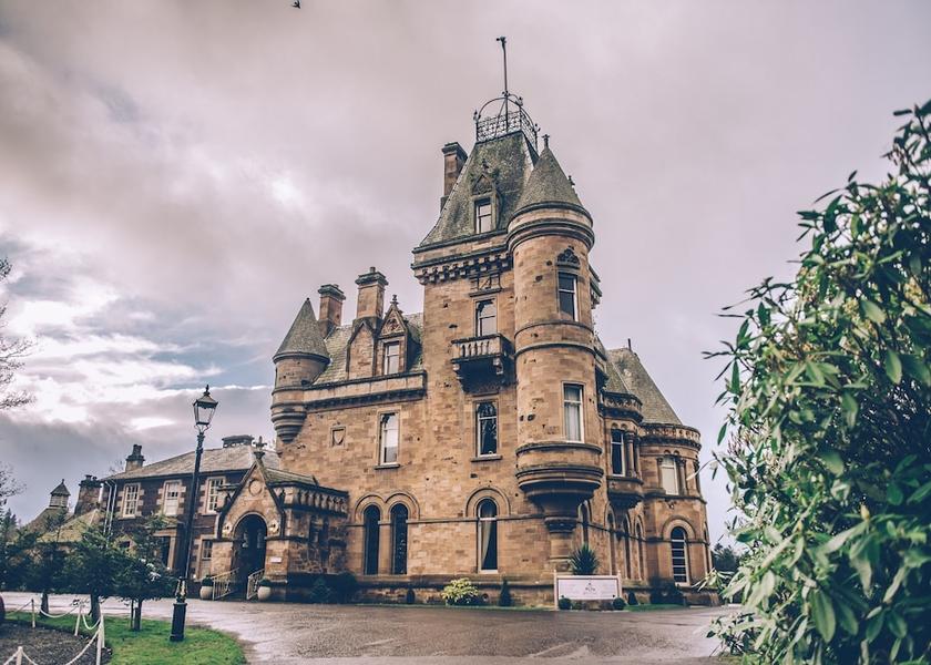 Scotland Biggar Facade