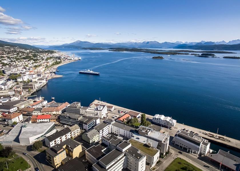 More og Romsdal (county) Molde Aerial View