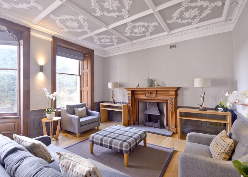 Scotland Edinburgh Living Area