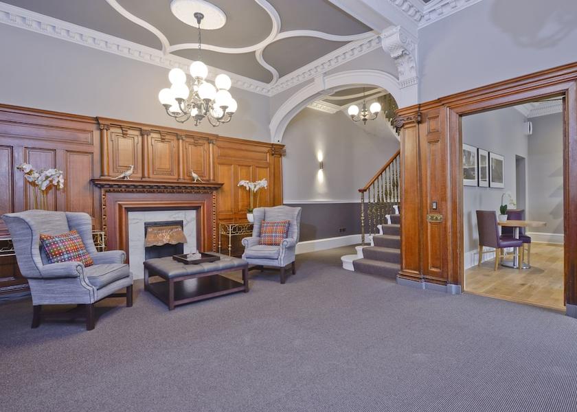 Scotland Edinburgh Interior Entrance