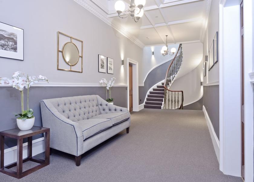 Scotland Edinburgh Interior Entrance