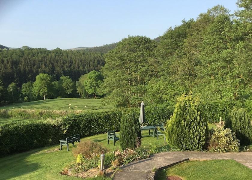 Wales Corwen View from Property