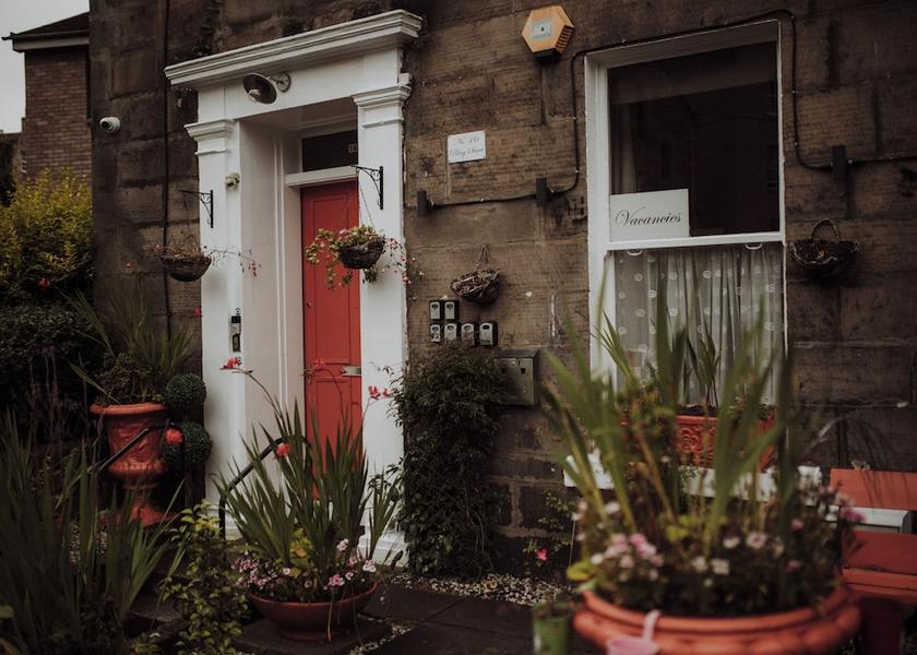 Scotland Edinburgh Front of property