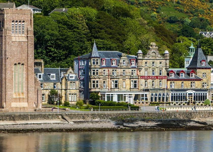 Scotland Oban Facade