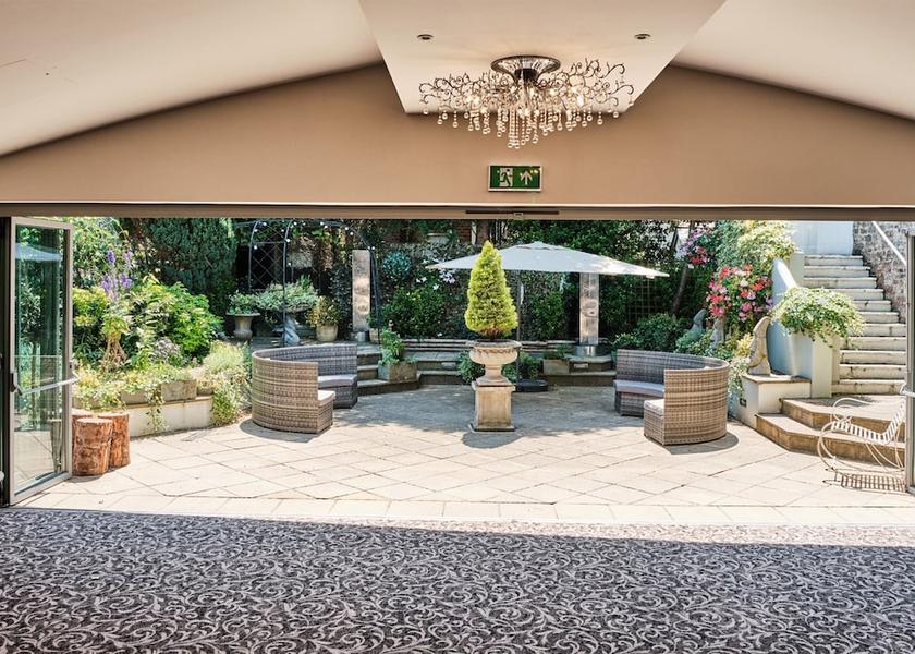 Wales Cowbridge Terrace/patio