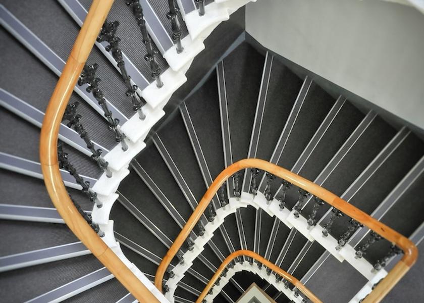 Scotland Edinburgh Staircase