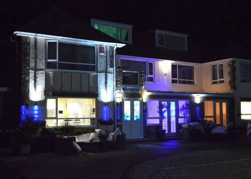 England New Milton Front of property - evening/night
