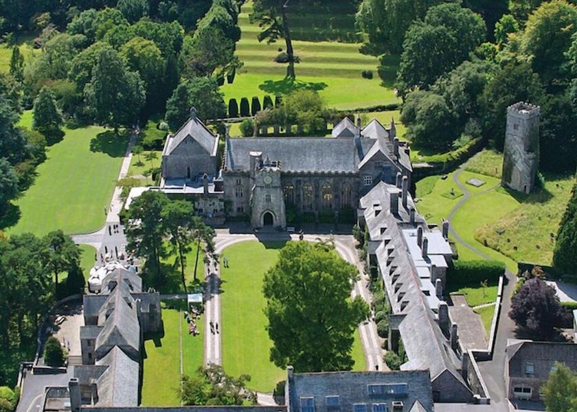 England Totnes Aerial view