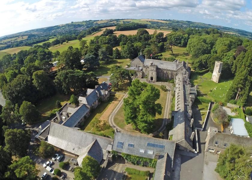 England Totnes Aerial view