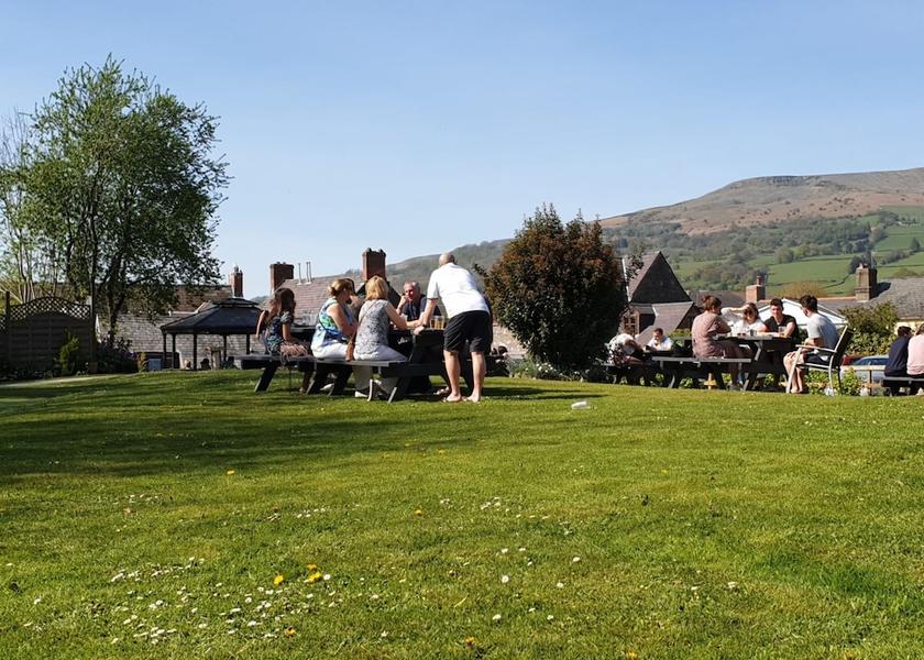 Wales Crickhowell Garden