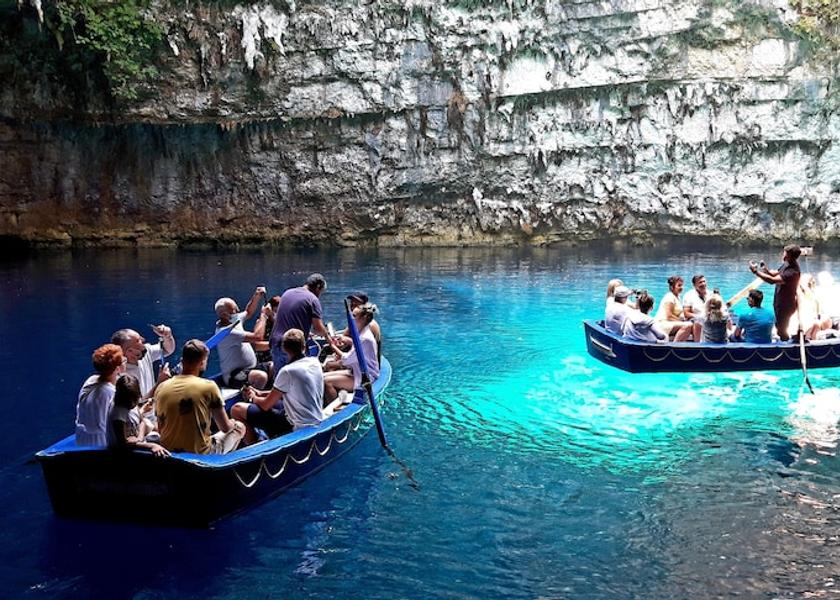Ionian Islands Region Kefalonia Cave Exploring
