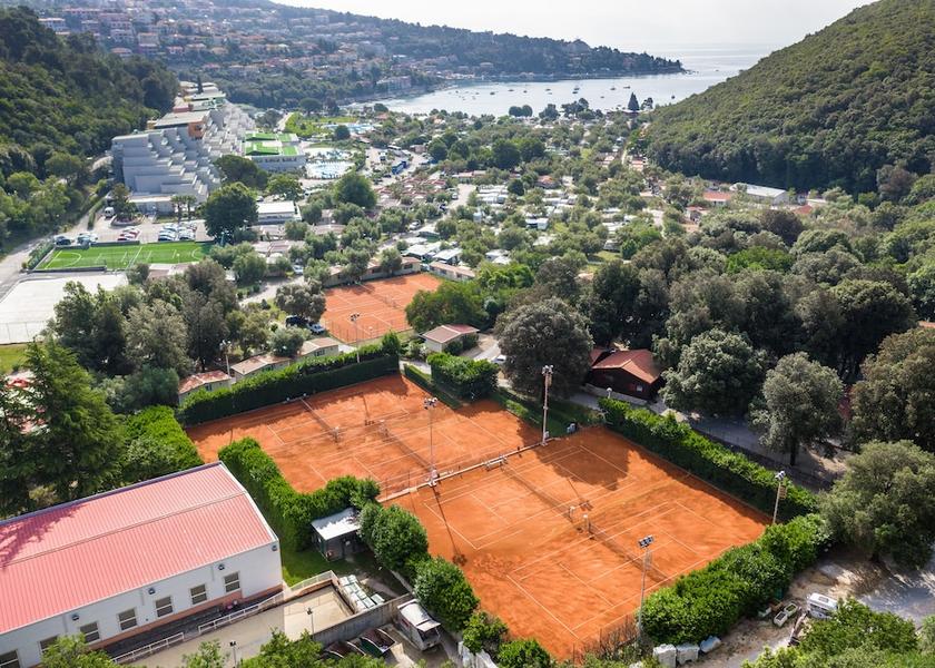 Istria County Labin Tennis court