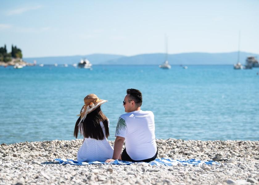Istria County Labin Beach