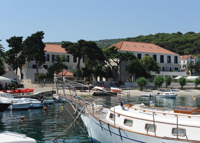 Split-Dalmatia Postira Front of property - evening/night