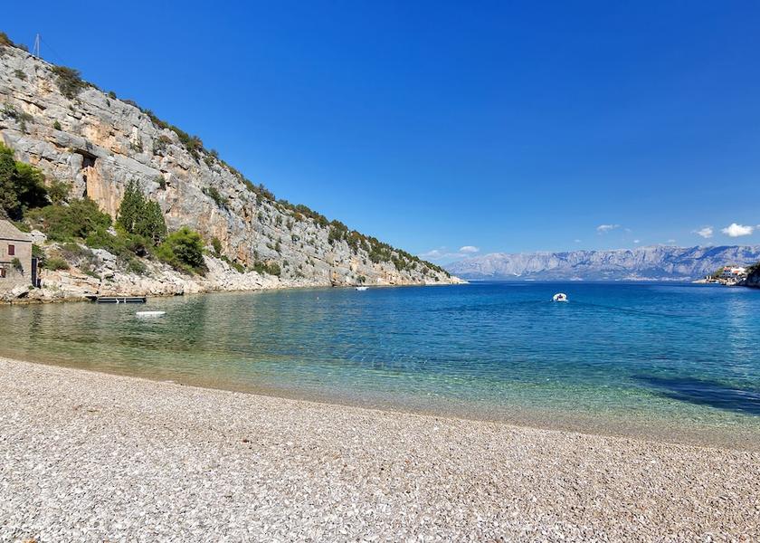 Split-Dalmatia Jelsa Beach