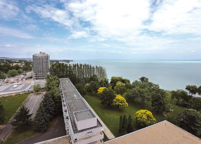 Veszprém County Balatonfured Aerial view