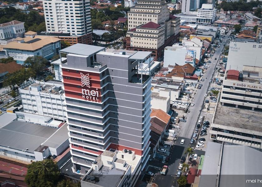 Penang George Town Aerial view