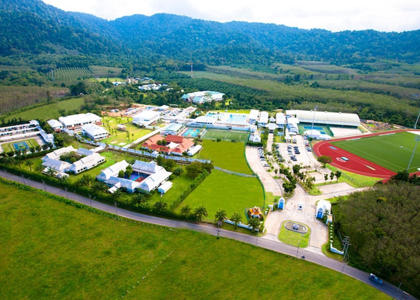 Phuket Province Thep Krasattri Aerial view