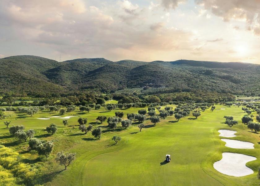Tuscany Monte Argentario Golf cart