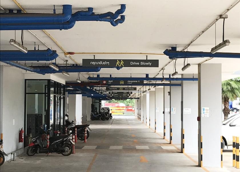 Prachin Buri Province Si Maha Phot Parking