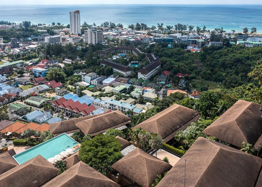 Phuket Province Karon View from property