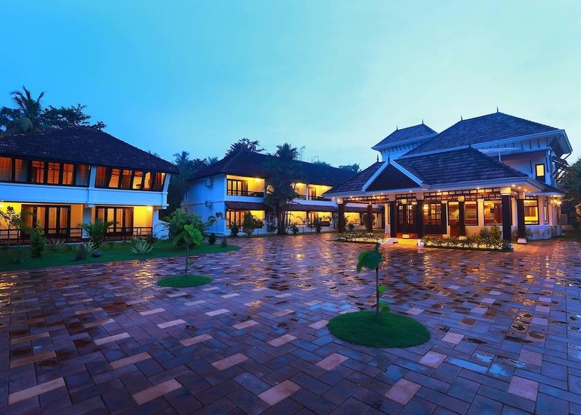 Kerala Kochi Front of property - evening/night
