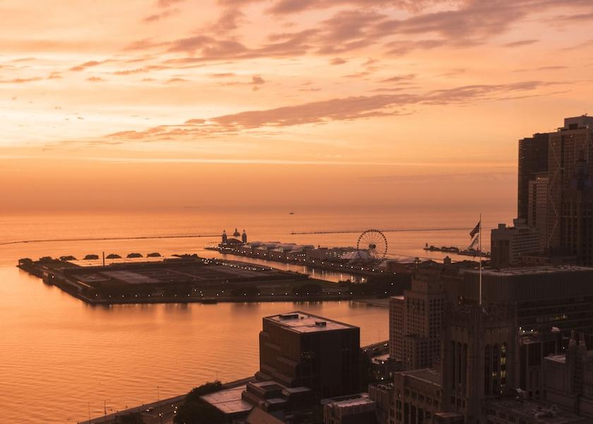 Illinois Chicago View from Property