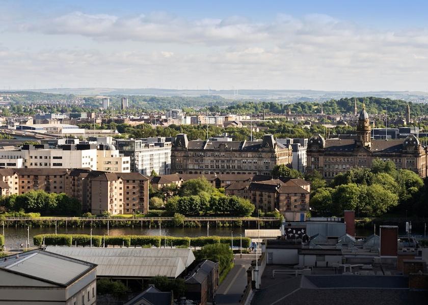 Scotland Glasgow View from Property
