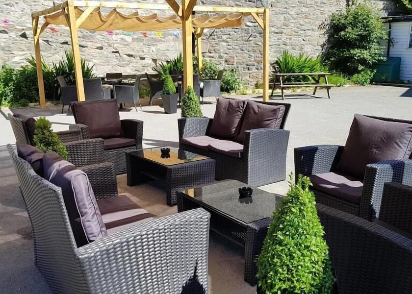 Wales Rhayader Garden