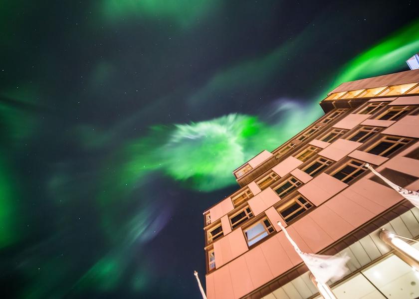Troms (county) Tromso Facade